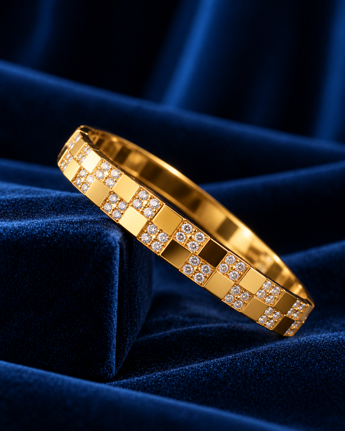 Golden Box Diamond Bracelet
