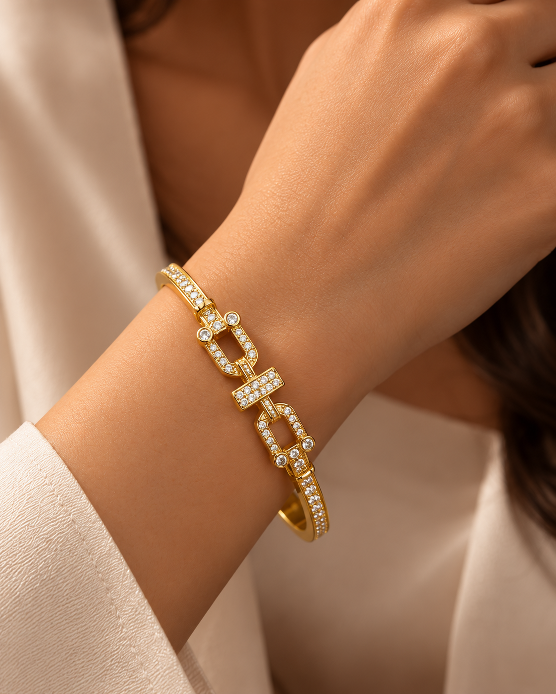 Golden Luxe Link Bracelet